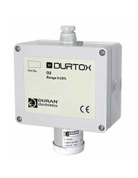 Comprar DURÁN DURAN-16 Detector fijo Oxígeno (O2). DURTOX RS485 IP65 Rango 0-25% DSQN-O2