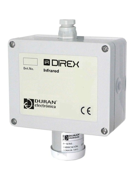Acheter DURÁN DURAN-12 Détecteur infrarouge de CO2 DIREX RS485 IP65 0-2 % v/v. 0-20000 ppm