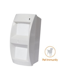 Comprar AMC AMC-23 Detector PIR exterior AMC vía radio 868 Mhz. Bajo consumo 15m Antimascotas Soutdoor-BC