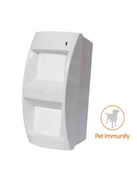 Comprar AMC AMC-23 Detector PIR exterior AMC vía radio 868 Mhz. Bajo consumo 15m Antimascotas Soutdoor-BC