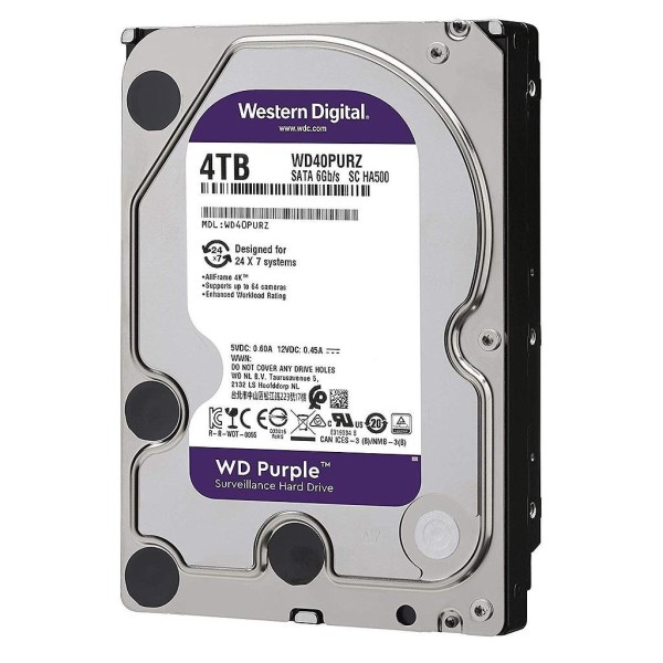 Digital ocidental ocidental-5 WD43Purz 4 TB disco rígido (4048 GB) Western Digital Roxo