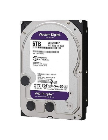 Comprar WESTERN DIGITAL WESTERN-6 Disco Duro de 6 Tb ( 6144 Gb ) Western Digital Purple. WD64PURZ
