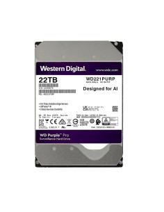 Digital Ocidental Western-50 WD221Purp Disco Rígido WD Roxo Pro 22TB Segurança Especial