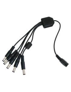 Bysecur Bysecur-107 BBSc00938 Food Distribuidor para 5 Câmeras - 1 Entrada Masculina Padrão - 5 Partidas Femininas Padrão 