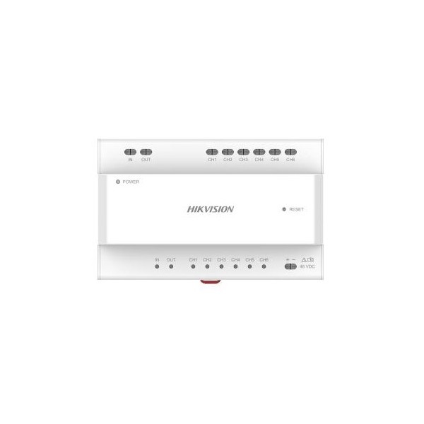 Comprar HIKVISION INTERCOM HIK-INTERCOM-140 Distribuidor multi-edificio 2 hilos HD de nueva generación para interconectar DS-KAD