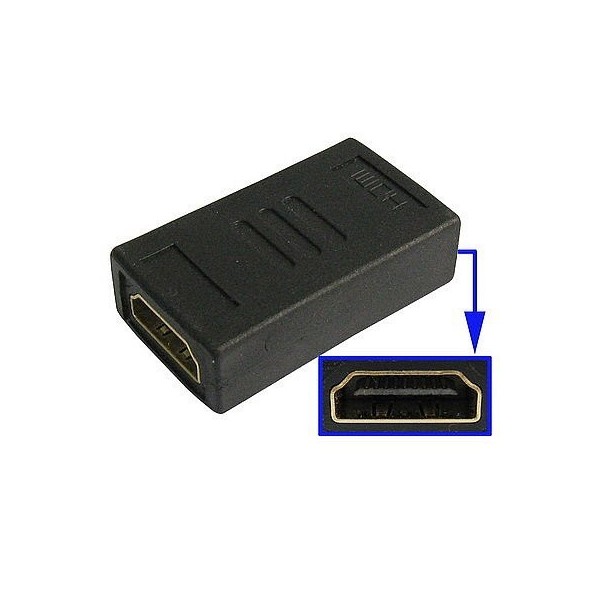 Comprar BYSECUR BYSECUR-110 Empalmador cables HDMI. Hembra / Hembra BSC01664