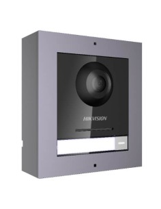 Comprar HIKVISION INTERCOM HIK-INTERCOM-187 Estación de puerta modular Superficie Videoportero IP Cámara 2MP Botón IP65 2 relés 