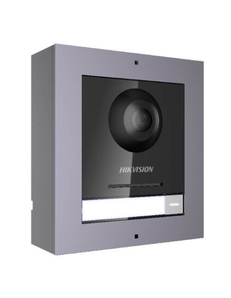 Kaufen HIKVISION INTERCOM HIK-INTERCOM-187 modulare Türstation (Aufputz) IP-Video-Türsprechanlage Kamera 2 MP Taste IP65 2 Relai
