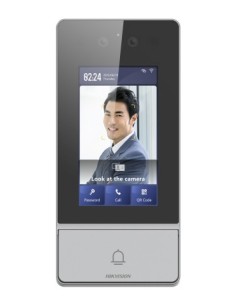 Comprar HIKVISION INTERCOM HIK-INTERCOM-16 Estación puerta Placa Calle Reconocimiento facial Antivandálica IP65 IK08 Pantalla tá