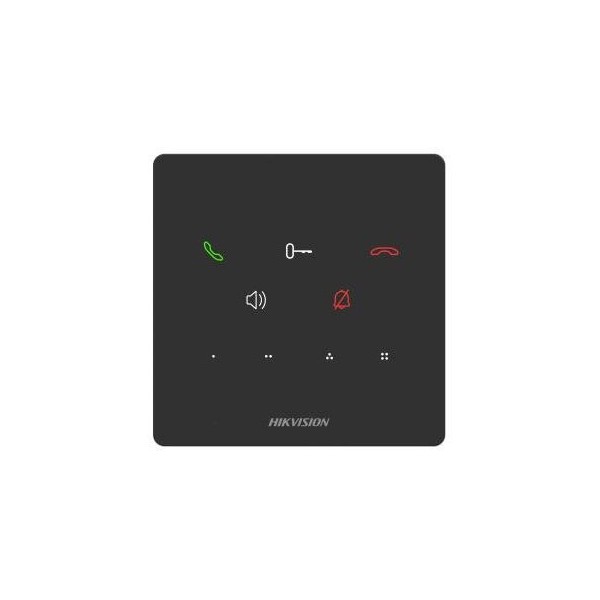 Kaufen HIKVISION INTERCOM HIK-INTERCOM-198 Video-Türsprechanlagen-Innenstation, 2-Draht HD, personalisierte Touch-Tasten