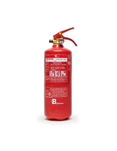 Kaufen BYSECUR BYSECUR-372 ABC-Trockenpulverfeuerlöscher 2 kg mit Kunststoffhalterung