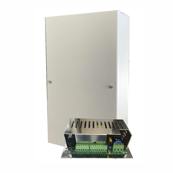 BYSECUR BYSECUR-240 BSC27731 Fonte de alimentação 12V 4A Caixa metálica de grau 3 Certificada 280x167x71mm