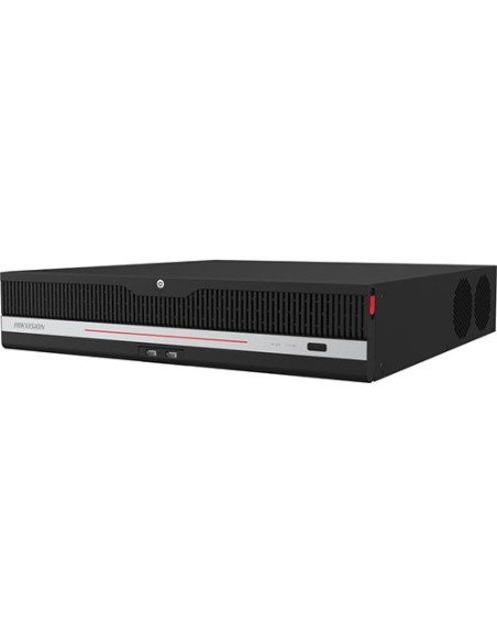 Hikvision Solutions HIK-SOL-773 IDS-9664NXI-M8 / X Gravador NVR IP 64CH 2U 8K Deepinmind 8HDD E / S Alarme de áudio 16/9 Funções