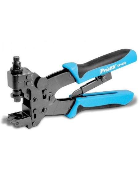 Comprar BYSECUR BYSECUR-132 Herramienta crimpadora por compresion conectores BNC RG-59 y RG6 BSC01698