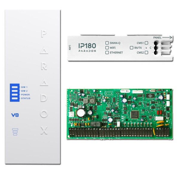 Paradox Paradox-211 Kit-MQTT-EVOHD + KIT Adaptação para MQTT Paradox EVOHD +, Módulo IP180, Módulo PCS265V8