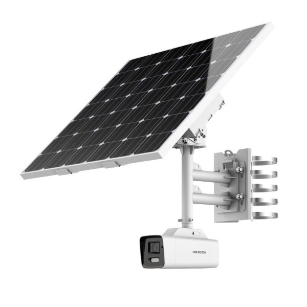 Comprar HIKVISION SOLUTIONS HIK-SOL-810 Kit Cámara Bullet 4MP 2.8-12 mm con energía solar ANPR 4G DS-2XS6A46G1/P-IZS/C36S80(2.8-
