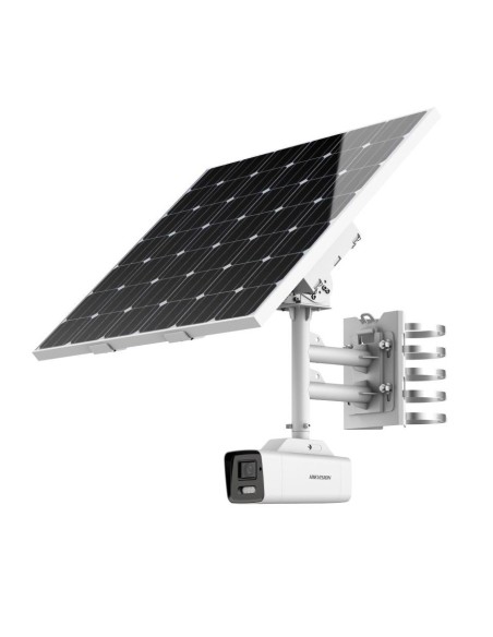 Comprar HIKVISION SOLUTIONS HIK-SOL-810 Kit Cámara Bullet 4MP 2.8-12 mm con energía solar ANPR 4G DS-2XS6A46G1/P-IZS/C36S80(2.8-