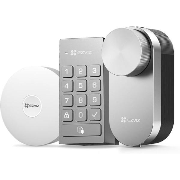 EZVIZ EZVIZ-62 CS-DL01 / DL01CP / A3-BK (Kit) Kit Smart Lock DL01 + Teclado + Bridge A3