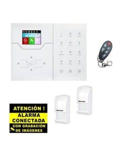 Acheter BYSECUR ALARMS BYSECUR-ALARM-27 Kit d’alarme Bysecur IP / GSM. Centrale + 2 détecteurs PIR + télécommande