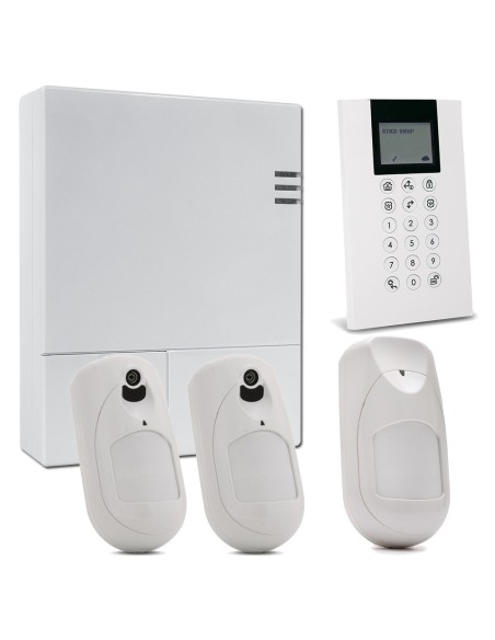 Risco Risco-289 KIT_LIGHTSYS_AIR_M Lightsys Kit Air com 4G + 2 x Módulo Óculos com câmera + detector anti-Tasc Iwave