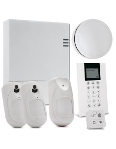 Comprar RISCO RISCO-286 Kit de LightSYS Air con módulo 4G + Mando remoto Panda + 2 x Detector eyeWAVE con Cámara + Detector iWAV