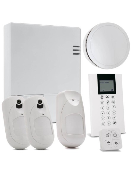 Acheter RISCO RISCO-286 Kit LightSYS Air avec module 4G + Télécommande Panda + 2 x Détecteur eyeWAVE avec caméra + Détecteur iWA