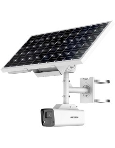Comprar HIKVISION PRO HIK-PRO-451 Kit Energía Solar Cámara ColorVu 4MP 4mm IP67 4G Luz Blanca 30m MIC Hikvision DS-2XS2T47G1-LDH