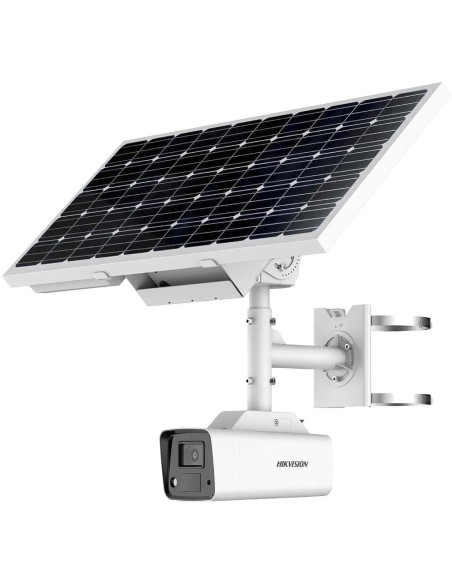 Comprar HIKVISION PRO HIK-PRO-451 Kit Energía Solar Cámara ColorVu 4MP 4mm IP67 4G Luz Blanca 30m MIC Hikvision DS-2XS2T47G1-LDH