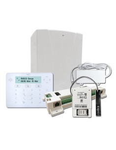 Risco Risco-94 Ajuste G2 2G Lightsys Kit Ajuste para Grau 2. Prato Principal + Teclado Toque + Módulo GSM 2G + Fonte 