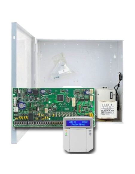 Paradox Paradox-151 Kitsp-11_English Kit Paradox Spectra Plus de 8 a 32 zonas. Central SP6000 + Teclado Inglês K32LCD