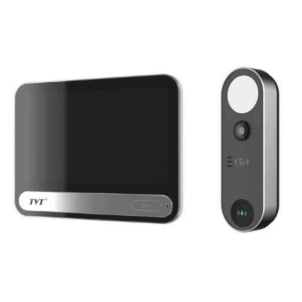 Acheter TVT TVT-326 Kit visiophone IP WiFi Sonnette vidéo 2 MP + écran tactile WiFi 7" TVT