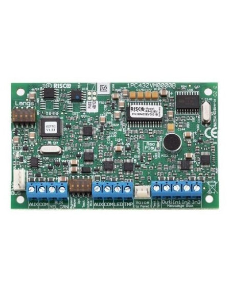 Comprar RISCO RISCO-115 Módulo de Voz Digital Multilenguaje Grado 3 para LightSYS RISCO RP432EV0001C