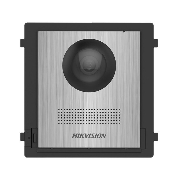 Acheter HIKVISION INTERCOM HIK-INTERCOM-42 Module de station de porte d’interphone vidéo 2 fils Caméra HD 2 MP Fisheye IR Acier 
