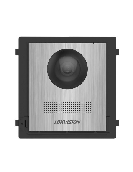 Acheter HIKVISION INTERCOM HIK-INTERCOM-42 Module de station de porte d’interphone vidéo 2 fils Caméra HD 2 MP Fisheye IR Acier 
