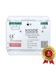 Kidde Kidde-601 Ke-IU3110 Módulo inteligente endereçável de 1 entrada com isolante