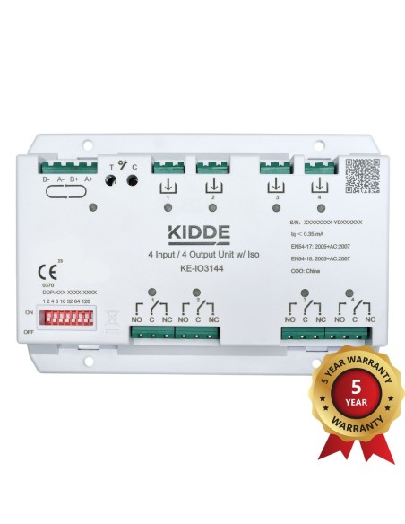 Acheter KIDDE KIDDE-462 Module intelligent adressable à 4 entrées/4 sorties avec isolateur Kidde