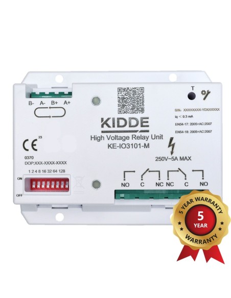 Comprar KIDDE KIDDE-600 Módulo relé inteligente direccionable analógico de control de suministro eléctrico alto voltaje con aisl