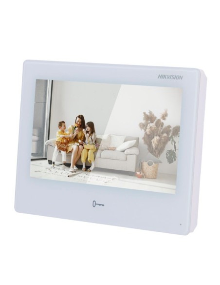 Kaufen HIKVISION INTERCOM HIK-INTERCOM-56 Android-WiFi-TFT-7"-Innenmonitor für Video-Türsprechanlage, Weiß, bidirektionales Audi