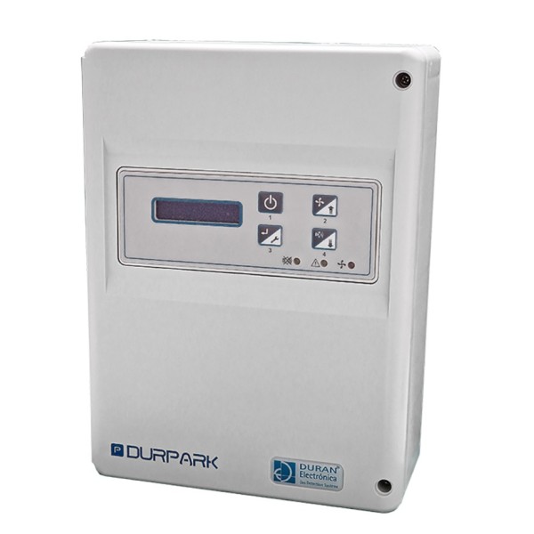 Comprar DURÁN DURAN-7 Panel control fugas de gases CO y NO₂ DURPARK Mini 1 zona no ampliable. Hasta 16 detectores DKCT011P