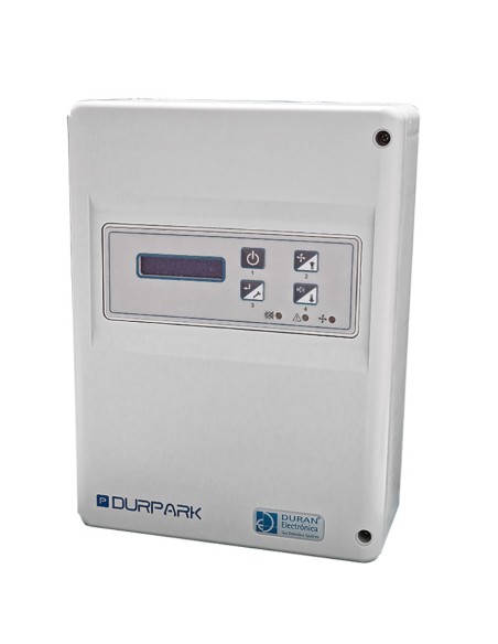 Comprar DURÁN DURAN-7 Panel control fugas de gases CO y NO₂ DURPARK Mini 1 zona no ampliable. Hasta 16 detectores DKCT011P