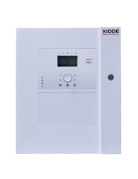 Comprar KIDDE KIDDE-234 Panel de incendios analógico direccionable, 2 lazos, español Hasta 128 elementos por lazo 2X-AF2-09