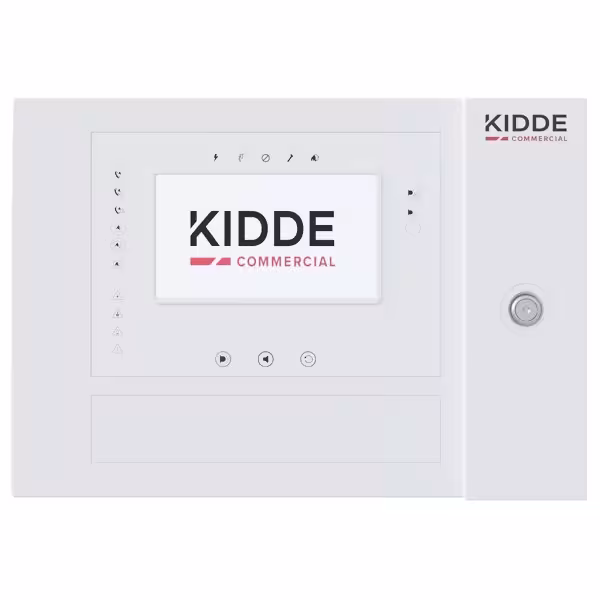 Acheter KIDDE KIDDE-493 Centrale incendie analogique adressable Écran tactile 7" 2 boucles Boîtier petit