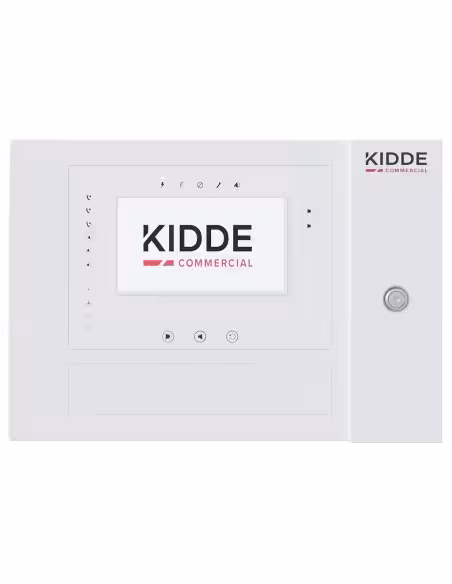 Acheter KIDDE KIDDE-493 Centrale incendie analogique adressable Écran tactile 7" 2 boucles Boîtier petit