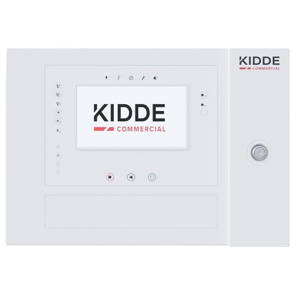 Comprar KIDDE KIDDE-492 Panel incendios analógica direccionable Pantalla táctil 7" y Controles de bomberos, 2 lazos. Caja Pequeñ