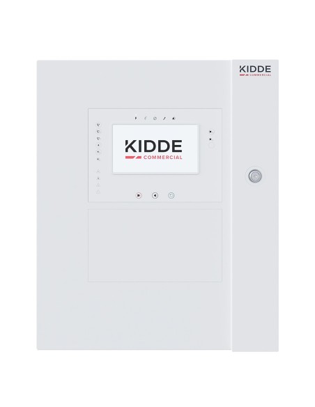 Kaufen KIDDE KIDDE-490 analog adressierbare Brandmeldezentrale 10A-Netzteil 7"-Touchscreen Feuerwehrbedienfeld 2 Ringleitungen G
