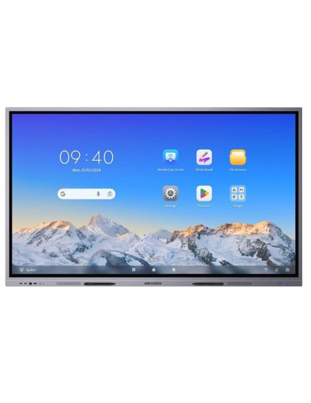 Comprar HIKVISION DISPLAY HIK-DISPLAY-229 Pantalla interactiva UHD 4K 65" 3840×2160 Certificado EDLA. RAM 8GB, 128GB. Altavoces 