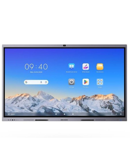 HikVision Display Hik-Display-Display-233 DS-D5C75RB / B (Edla) Display interativo UHD 4K 75 "3840 × 2160 Edla Certificado RAM 8