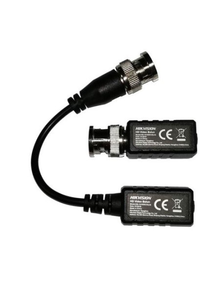 Comprar HIKVISION ACCESSORIES HIK-58 Pareja de baluns de solo video Hikvision para Cat5 o Cat6. Versión eco DS-1H18S/E-E