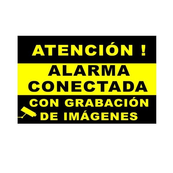 Comprar BYSECUR BYSECUR-166 Placa de Alarma Conectada PVC para interior/exterior BSC01366