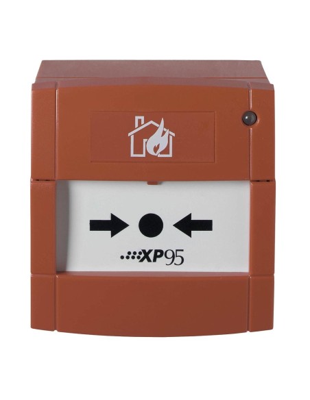 Botão analógico Kidde-320 Kidde-320 para a montagem da superfície, 990 series. Isolante interno, com indicador de status LED e